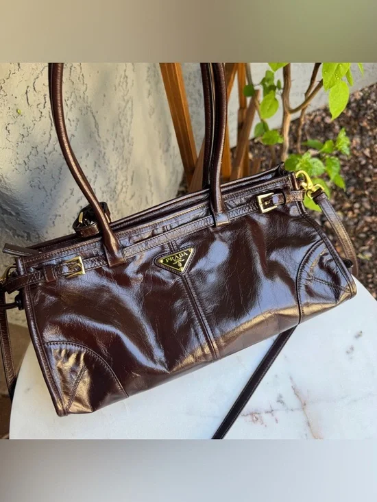 Prada Medium Bonnie Shoulder Bag - Picture 4 of 15